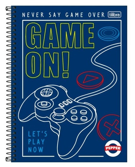 CADERNO C.D. 1X1 PEPPER MASC